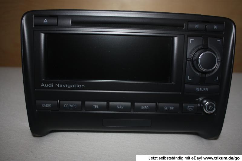 Audi TT Navi Radio Navigation 8J BNS 8J0035192J BNO 881 7612002048