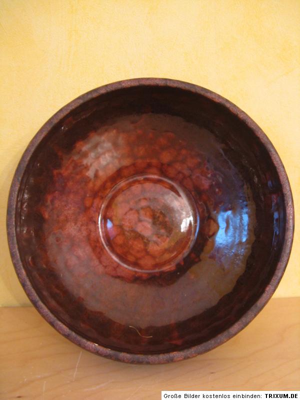 RARE 70´s RUSCHA ART KERAMIK BOWL 608