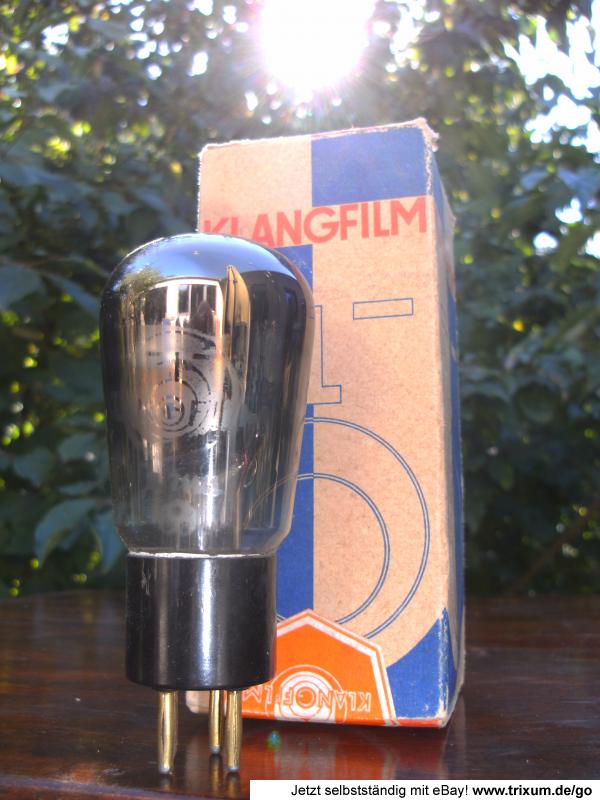 KLANGFILM Kl 71 411 = RE 304 Tube Röhre Triode Kl 71411 Telefunken