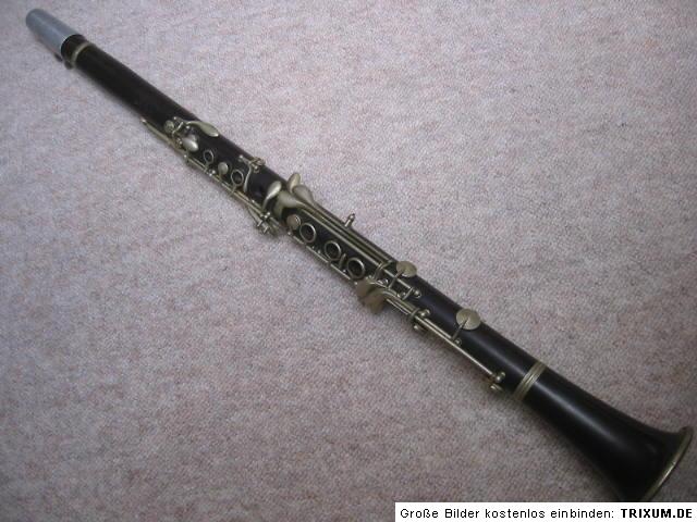 Sehr alte Klarinette Clarinet Buffet Crampon a Paris  