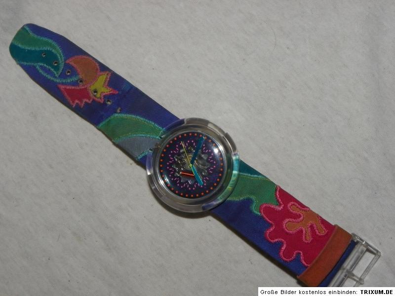 POP SWATCH VERUSHKA PWZ103 ARMBANDUHR UHR  