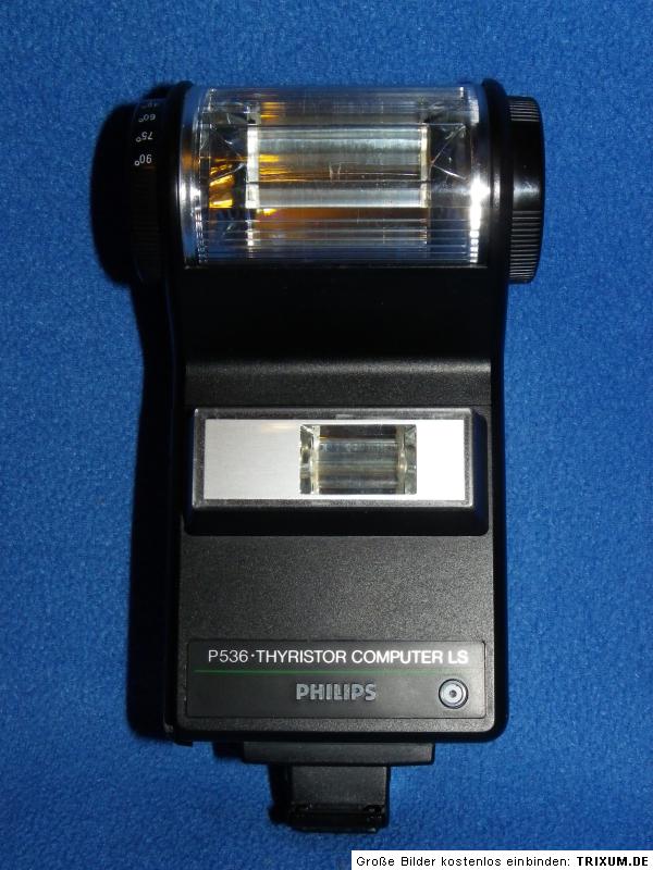 PHILIPS P 536 THYRISTOR COMPUTER LS BLITZ + FARBBLENDEN