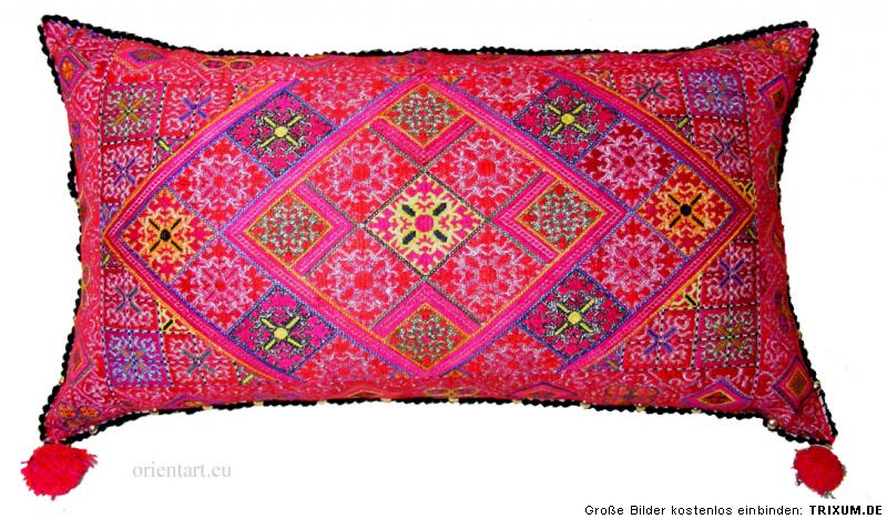 antik orientalische Seide Kissen Sitzkissen Pillow cushion aus Swat 