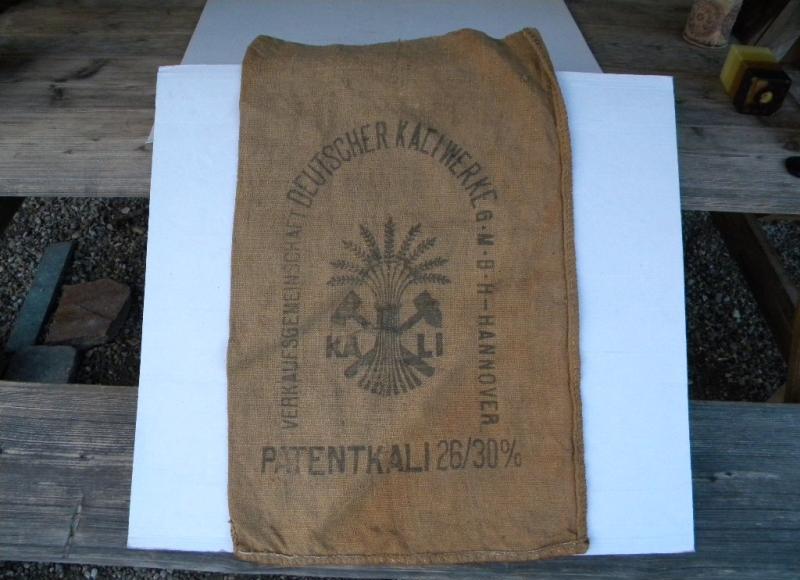 DEUTSCHE KALIWERKE HANNOVER Patentkali Sack ca.1930  