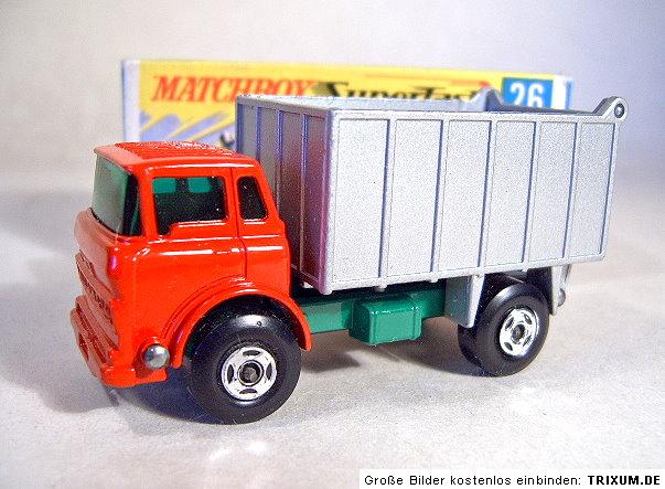 Matchbox SF No.26A GMC Tipper Truck mint/boxed  