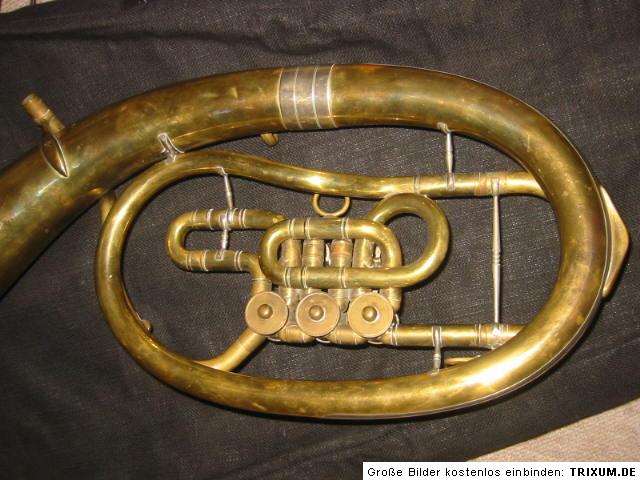 Nice old Alto Tuba or baritone rotary valves  