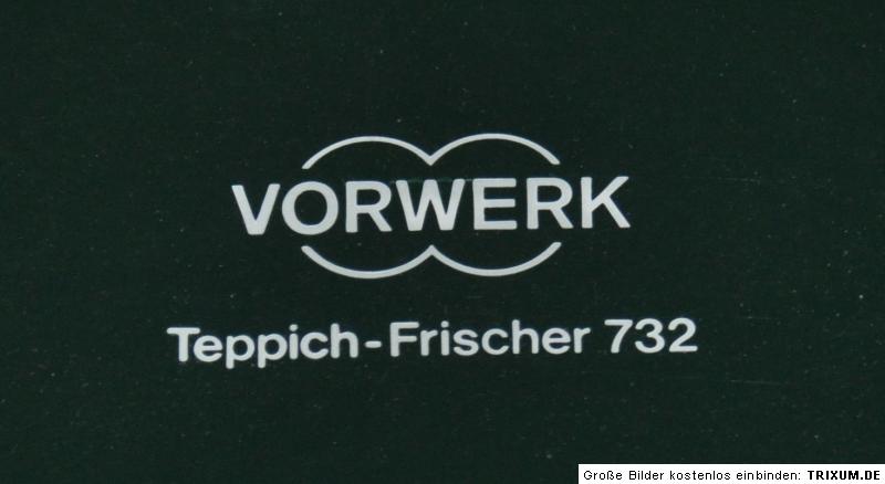 Teppichreiniger Teppich Frischer 732 mit Gummiwalze als Sologerät