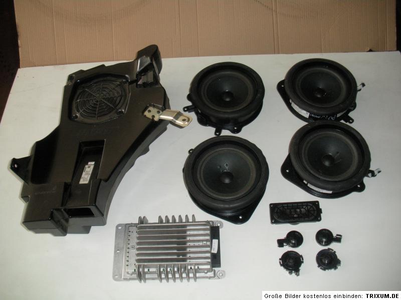 AUDI A3 8P Sportback Bose Sound System Verstärker Boxen  